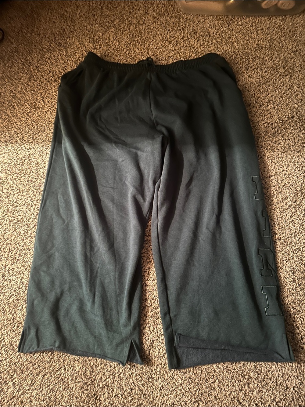 PINK Victoria's Secret Green woman's Jogger Sweatpants